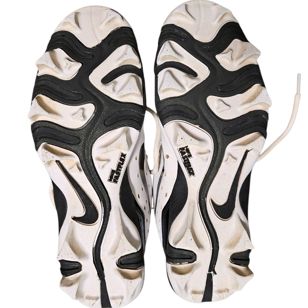 Nike Alpha Huarache 4 Keystone Rubber Baseball Cleats DJ6525-101 Fastflex Sz 5.5 - Picture 12 of 14